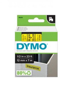 Samolepiaca páska Dymo D1 12 mm žltá/čierna