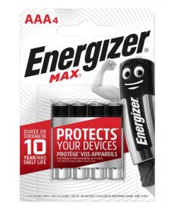 Batéria Energizer alkalická Max 1,5 V, typ AAA,4ks