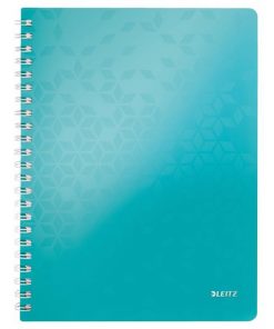 Blok poznámkový linajkový Leitz WOW A4 ľadovo modrý