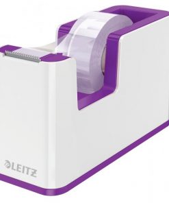 Dispenzor s páskou Leitz WOW biely/purpový