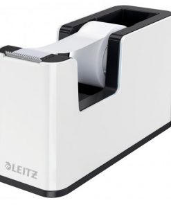Dispenzor s páskou Leitz WOW biely/čierny