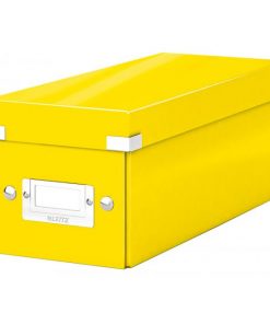 Krabica na CD Click & Store žltá