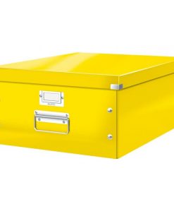 Veľká krabica A3 Click & Store žltá
