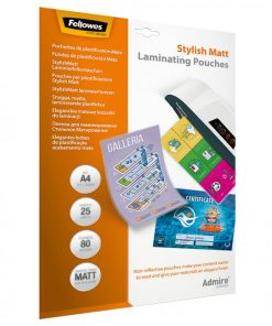 Laminovacie fólie Admire Stylish Matt A4 80mic 25ks