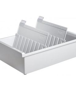 Stolová kartotéka A5 HAN otvorená 955/0 sivá