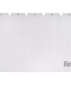 Plastové indexové kartičky A4 do kartotéky HAN 954