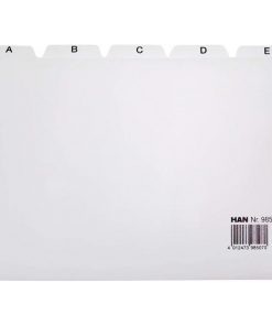 Plastové indexové kartičky A5 do kartotéky HAN 955