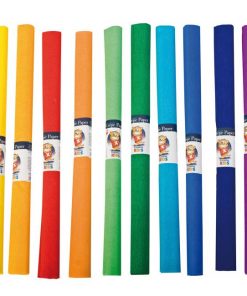 Krepový papier ICO žltý