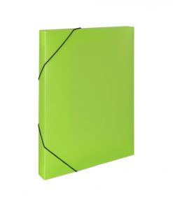 Plastový box s gumičkou Karton PP Opaline, zelený