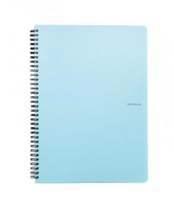 Poznámkový blok A4 Karton PP Pastelini modrý