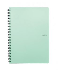 Poznámkový blok A4 Karton PP Pastelini zelený