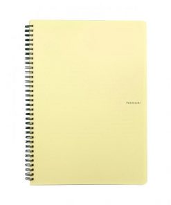 Poznámkový blok A4 Karton PP Pastelini žltý
