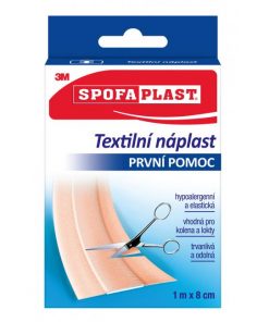 3M Spofaplast 164 Textilná elastická náplasť, 1 m x 8 cm