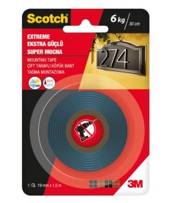 Montážna páska Scotch do exteriéru, superodolná, 19 mm x 1,5 m