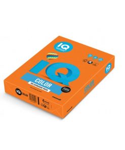 Farebný papier IQ color oranžový OR43, A4, 80g
