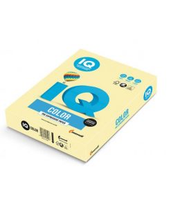 Farebný papier IQ color žltá pastelová YE23, A4, 160g