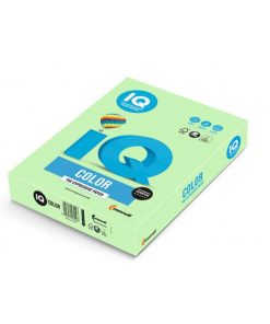Farebný papier IQ color strednezelený MG28, A4, 160g