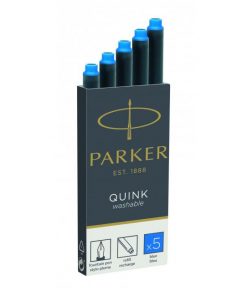 Atramentové bombičky Parker QUINK modré 5ks