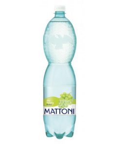 Minerálna voda MATTONI ochutená - biele hrozno sýtená 6 x 1,5 ℓ