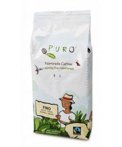 Káva Fairtrade Puro Fino zrnková 1 kg
