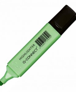 Zvýrazňovač Q-CONNECT pastel zelený