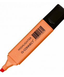Zvýrazňovač Q-CONNECT pastel oranžový