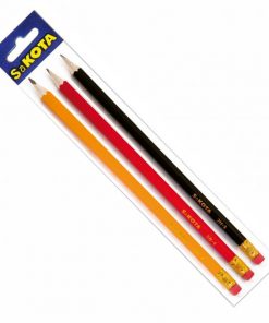 Ceruzka grafitová Sakota sada 2B, HB, 2H 3ks