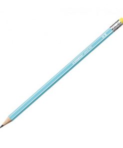 Ceruzka STABILO 160 HB s gumou modrá 12ks