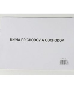 Kniha príchodov a odchodov, A4, 50 hárkov
