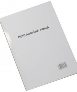 Pokladničná kniha, A4, nečíslovaná, 100 listov