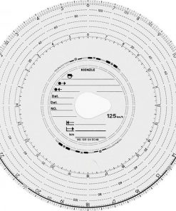 Tachografické kotúče Kienzle 125-24 4B, 100 kusov