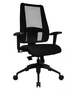 Kancelárska stolička LADY SITNESS DELUXE čierna