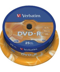 Verbatim DVD-R 16x cake25