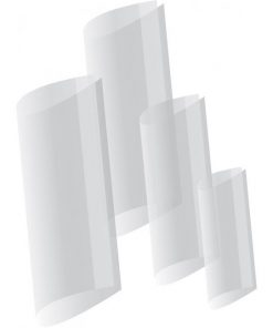 Obal na prírodovedu, transparentný, 37,5 x25 cm