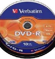DVD RW mínus