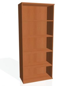 Policová skriňa Strong, 80x192x40 cm, čerešňa