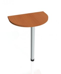 Doplnkový stôl Gate, 60x75,5x40 cm, čerešňa/kov