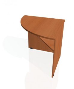 Doplnkový stôl Gate, ľavý 80x75,5x80 cm, čerešňa/čerešňa