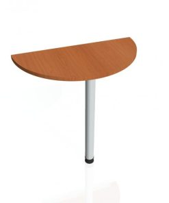 Doplnkový stôl Gate, 80x75,5x40 cm, čerešňa/kov