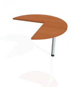 Doplnkový stôl Gate, pravý, 100x75,5 cm, čerešňa/kov