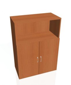 Policová skriňa Drive, 80x111x42 cm, čerešňa/čerešňa