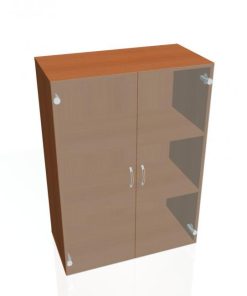 Policová skriňa Drive, 80x111x42 cm, čerešňa