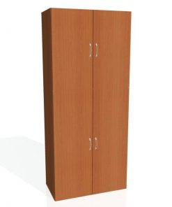 Policová skriňa Drive, 80x185x42 cm, čerešňa/čerešňa