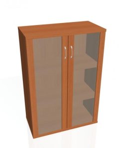 Policová skriňa Strong, 80x115,2x40 cm, čerešňa/čerešňa