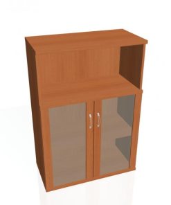 Policová skriňa Strong, 80x115,2x40 cm, čerešňa/čerešňa