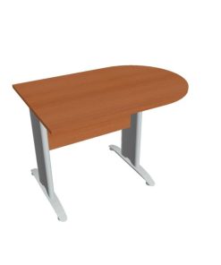 Doplnkový stôl Cross, 120x75,5x80 cm, čerešňa/kov