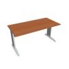 Pracovný stôl Cross, 160x75,5x80 cm,čerešňa/kov