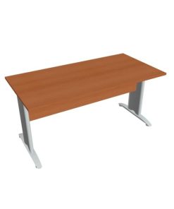 Rokovací stôl Cross, 160x75,5x80 cm, čerešňa/kov