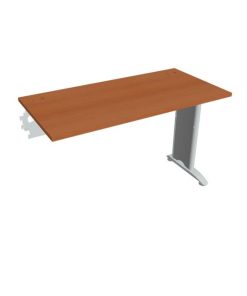 Pracovný stôl Flex, 120x75,5x60 cm, čerešňa/kov