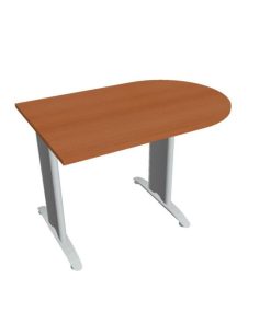 Doplnkový stôl Flex, 120x75,5x80 cm, čerešňa/kov